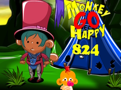 Тоглоом Monkey Go Happy Stage 824