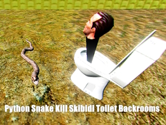 Тоглоом Python Snake Kill Skibidi Toilet Backrooms