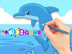 Тоглоом Coloring Book: Cute Dolphin