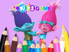 Тоглоом Coloring Book: Cute Troll