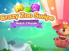Тоглоом Crazy Zoo Swipe Match 3 Puzzle