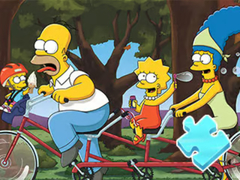 Тоглоом Jigsaw Puzzle: Simpson Family Riding