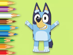 Тоглоом Coloring Book: Happy Bluey