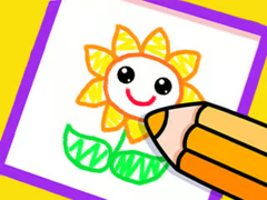 Тоглоом Toddler Drawing: Beautiful Flower