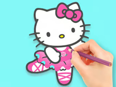 Тоглоом Coloring Book: Hello Kitty Dancing