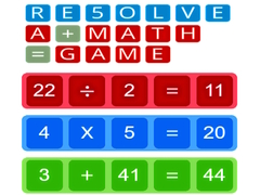 Тоглоом RE5OLVE a+math=game