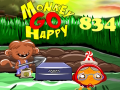 Тоглоом Monkey Go Happy Stage 834