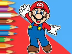 Тоглоом Coloring Book: Mario Happy Skating