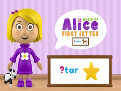 Тоглоом World of Alice First Letter
