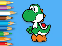 Тоглоом Coloring Book: Yoshi Fishing Time