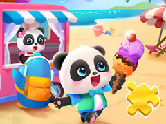 Тоглоом Jigsaw Puzzle: Baby Panda Ice Cream Car