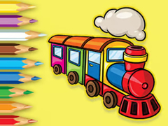 Тоглоом Coloring Book: Running Train