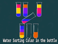 Тоглоом Water Sorting Color in the bottle
