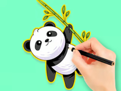 Тоглоом Coloring Book: Panda Eat Bamboo