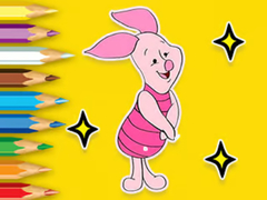 Тоглоом Coloring Book: Piglet With Balloon