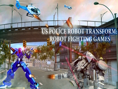 Тоглоом US Police Robot Transform: Robot  fighting games