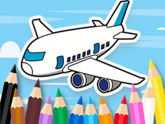 Тоглоом Coloring Book: Flying Airplane