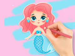 Тоглоом Coloring Book: Enjoying Mermaid