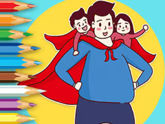 Тоглоом Coloring Book: Father's Day
