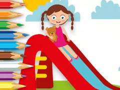 Тоглоом Coloring Book: Playing Slide