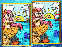 Тоглоом Mermaids Spot The Differences