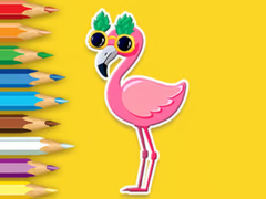 Тоглоом Coloring Book: Flamingo