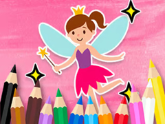 Тоглоом Coloring Book: Little Pretty Fairy