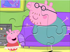 Тоглоом Jigsaw Puzzle: Daddy Pig Dancing