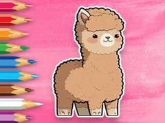 Тоглоом Coloring Book: Cute Alpaca