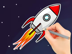 Тоглоом Coloring Book: Flying Rocket