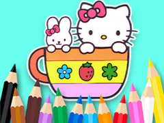 Тоглоом Coloring Book: Kitty Cup