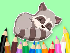 Тоглоом Coloring Book: Baby Raccoon