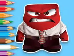 Тоглоом Coloring Book: Inside Out Angry