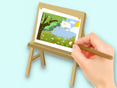 Тоглоом Coloring Book: Paysage Drawing Board