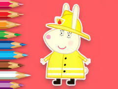 Тоглоом Coloring Book: Rabbit Firefighter