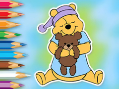 Тоглоом Coloring Book: Winnie With Toy Bear