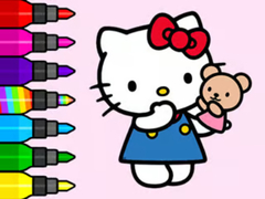Тоглоом Coloring Book: Hello Kitty Teddy Bear