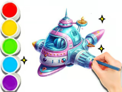 Тоглоом Coloring Book: Space Travel