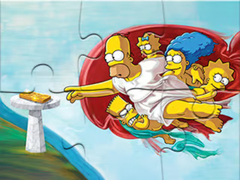 Тоглоом Jigsaw Puzzle: Creation Of Simpsons