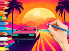 Тоглоом Coloring Book: Sunset Driving