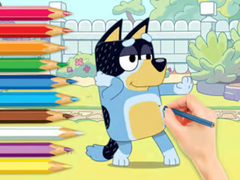 Тоглоом Coloring Book: Bluey And Bingo