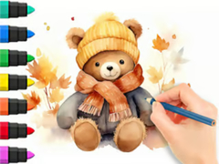 Тоглоом Coloring Book: Autumn Bear
