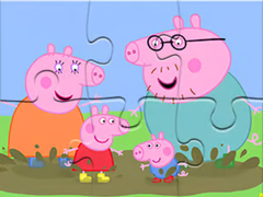 Тоглоом Jigsaw Puzzle: Peppa Pig Muddy Puddles