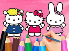 Тоглоом Coloring Book: Hello Kitty With Friends