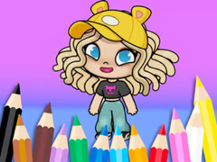 Тоглоом Coloring Book: Avatar Life Girl