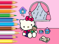 Тоглоом Coloring Book: Hello Kitty Rainy Day