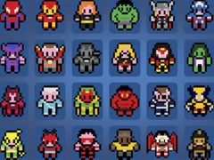Тоглоом Pictures By Numbers Superheroes