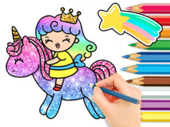 Тоглоом Coloring Book: Unicorn Princess