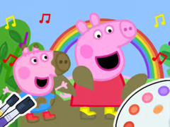 Тоглоом Coloring Book: Peppa Pig Muddy Funny