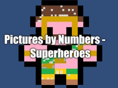 Тоглоом Pictures by Numbers - Superheroes
